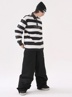 Striped Colorblock Ski Sweatshirt – Unisex | Molocoster