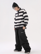 Striped Colorblock Ski Sweatshirt – Unisex | Molocoster