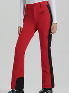 Elegant High Waist Stretch Pants - Women's | Gsou Snow
