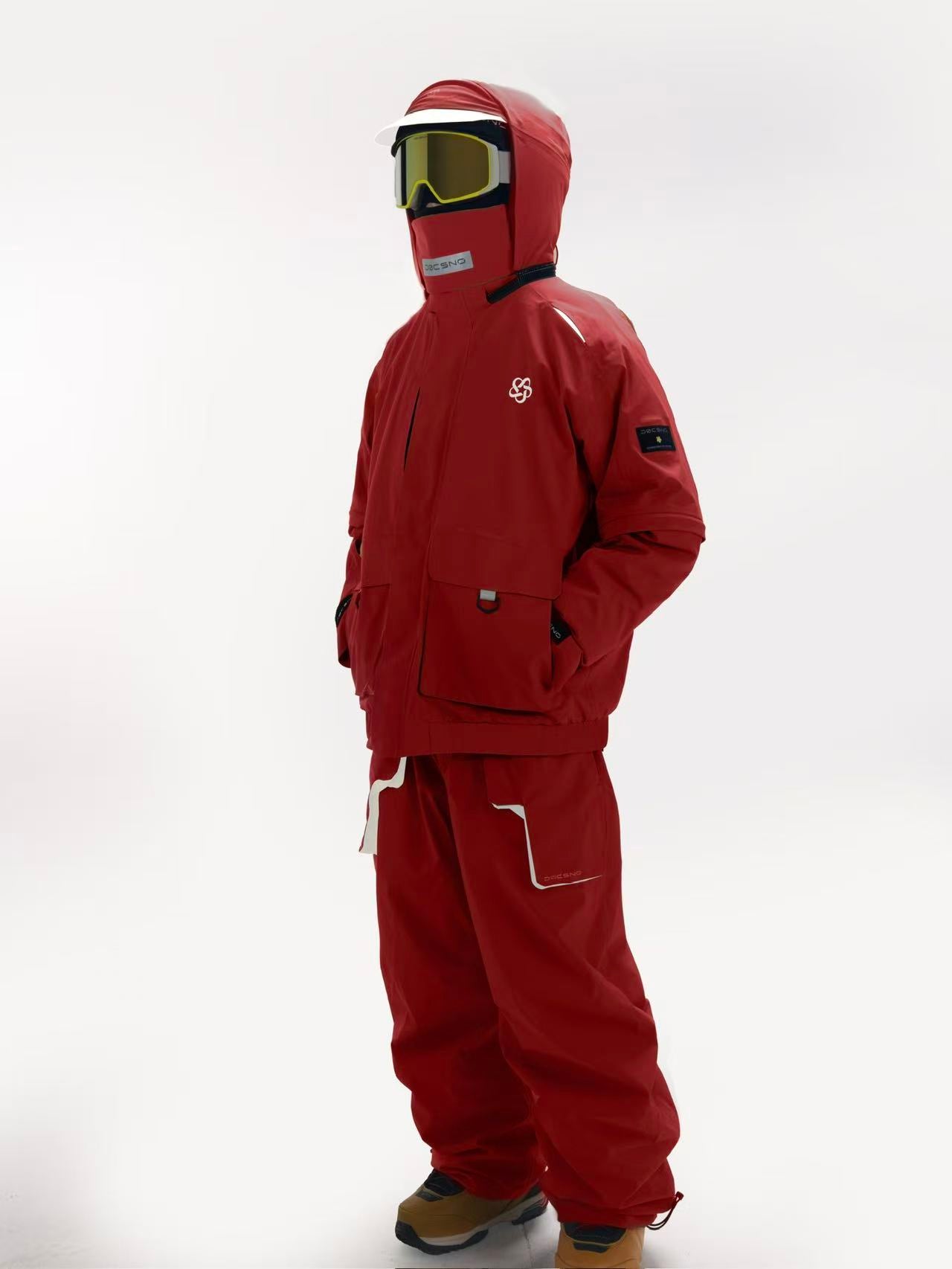 4-in-1 3L Waterproof Ski Jacket – Unisex | DØCSNO