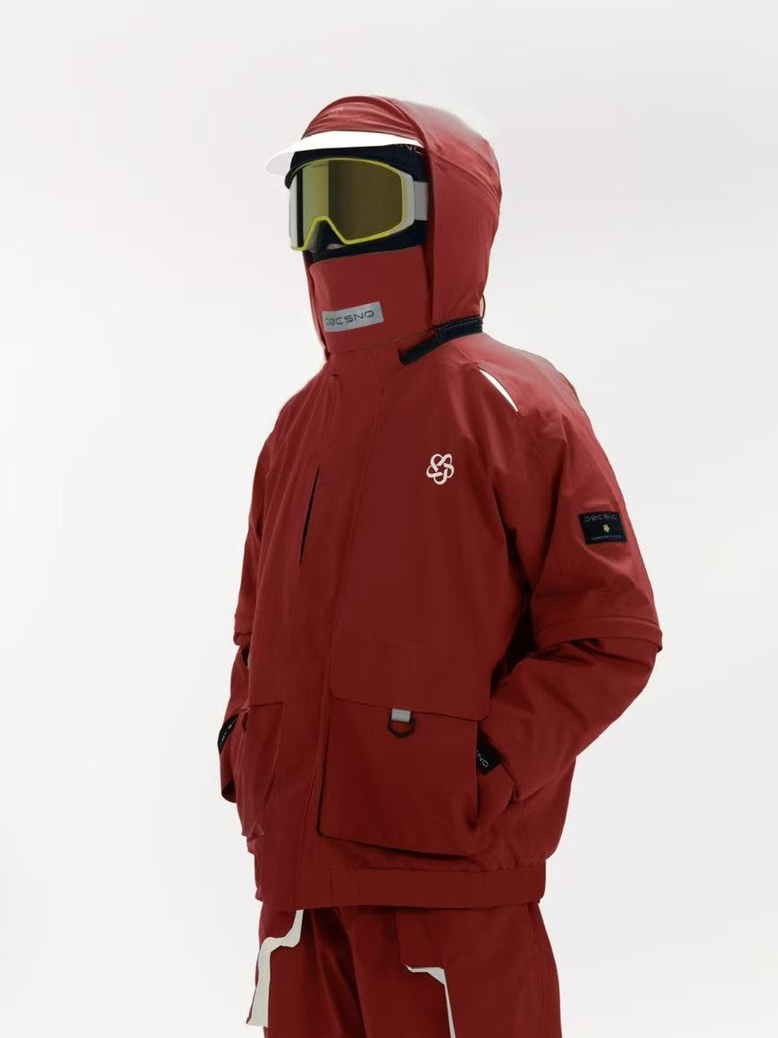 4-in-1 3L Waterproof Ski Jacket – Unisex | DØCSNO