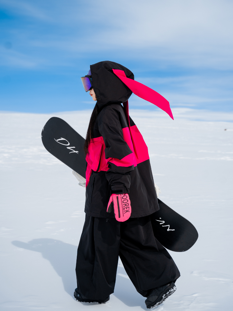Bow-Tie Bunny 3L Snowsuit Set - Women's | Doorek