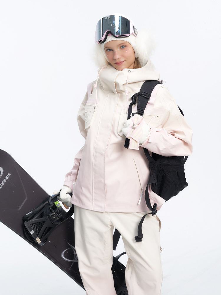 Sakura Gradient Bow Ski Jacket - Women's| BCG