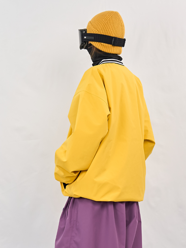 Baseball V-Neck 15K/10K Ski Pullover - Unisex | Doorek