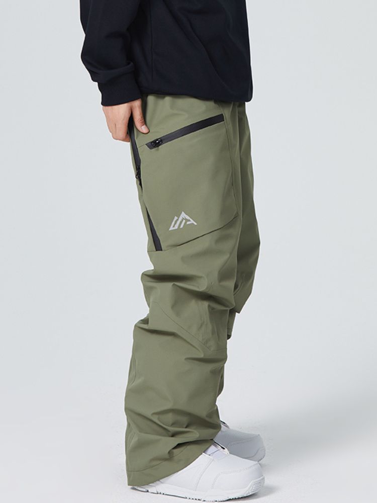 Side Zipper Snow Pants - Men's | Searipe