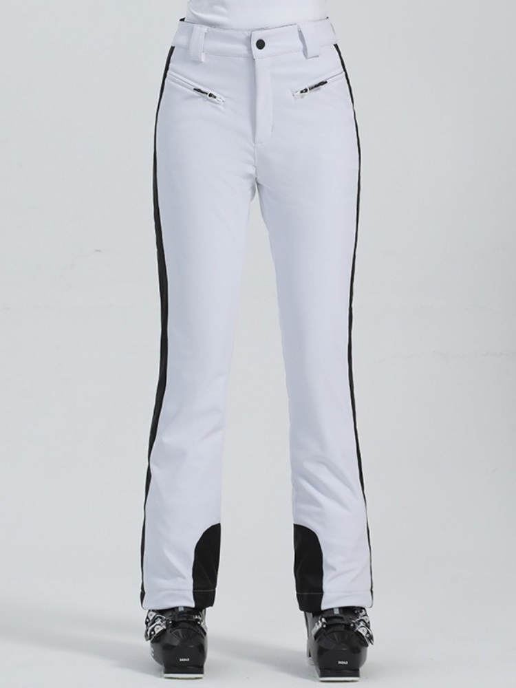 Elegant High Waist Stretch Pants - Women's | Gsou Snow
