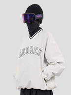 Baseball V-Neck 15K/10K Ski Pullover - Unisex | Doorek