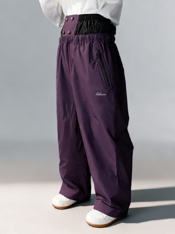 3L Boundlessly Shell Baggy Ski Pants – Unisex | NowInSnow