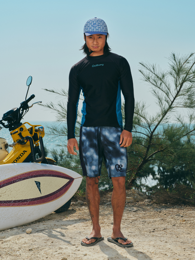 Quick-Dry Fabric & Water-Resistant Design  Tie-Dye Pattern Running Shorts – Men's | ChillHang