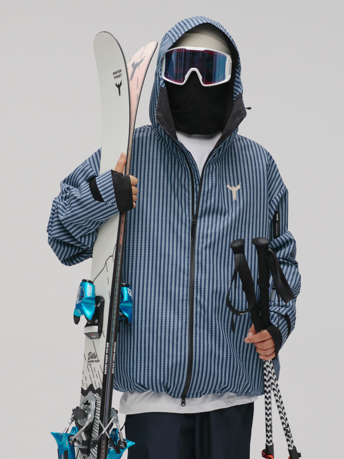 Blue Motion 3L Baggy Freestyle Ski Jacket - Unisex | Winter Ticket