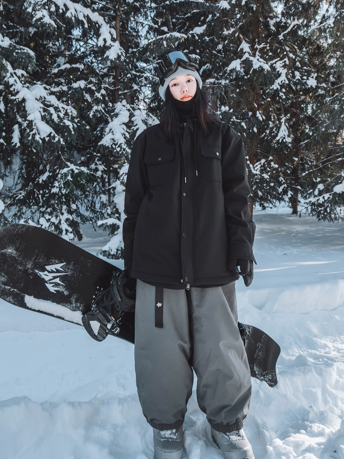 3L Alpine RECCO Fleece-Lined Snow Pants – Unisex | AWKA
