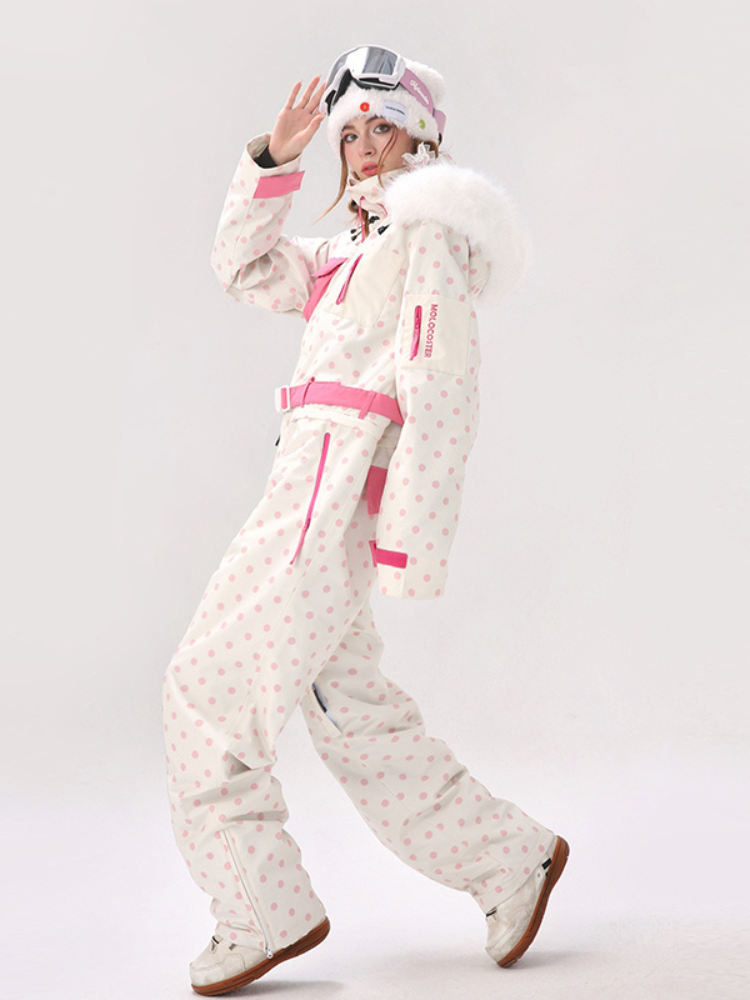 Molocoster Alpine Charm Polka Jumpsuit – Women’s