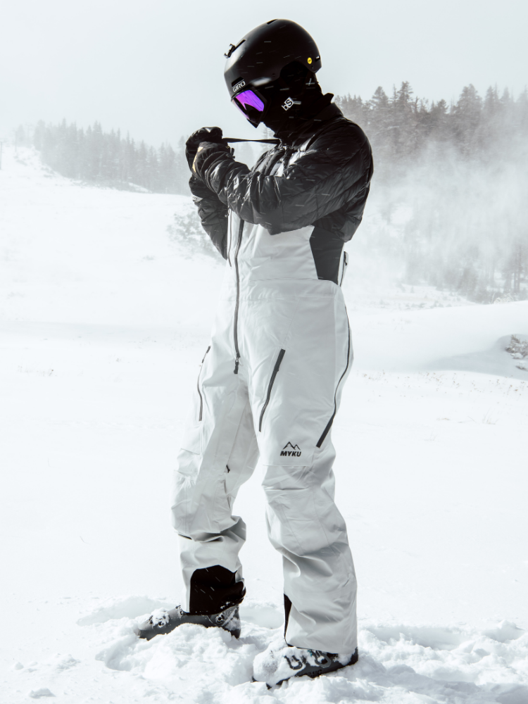 Glow 3L Shell Snow Bibs - Unisex | MYKU