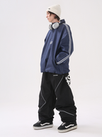 Loose Fit Denim Ski Pullover – Unisex | Molocoster