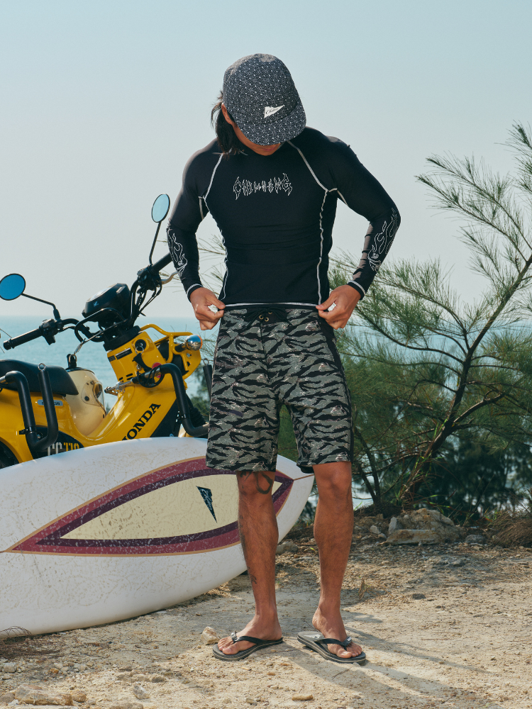Quick-Dry Fabric & Water-Resistant Design Zebra Pattern  Running Shorts – Men's | ChillHang