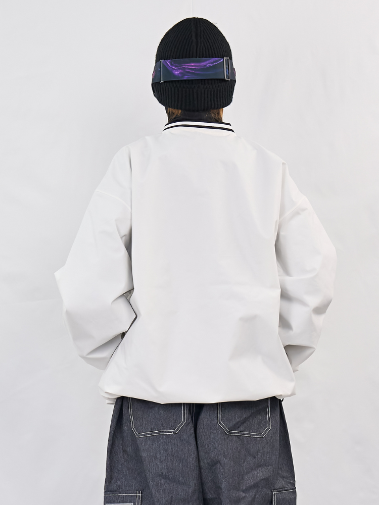 Baseball V-Neck 15K/10K Ski Pullover - Unisex | Doorek