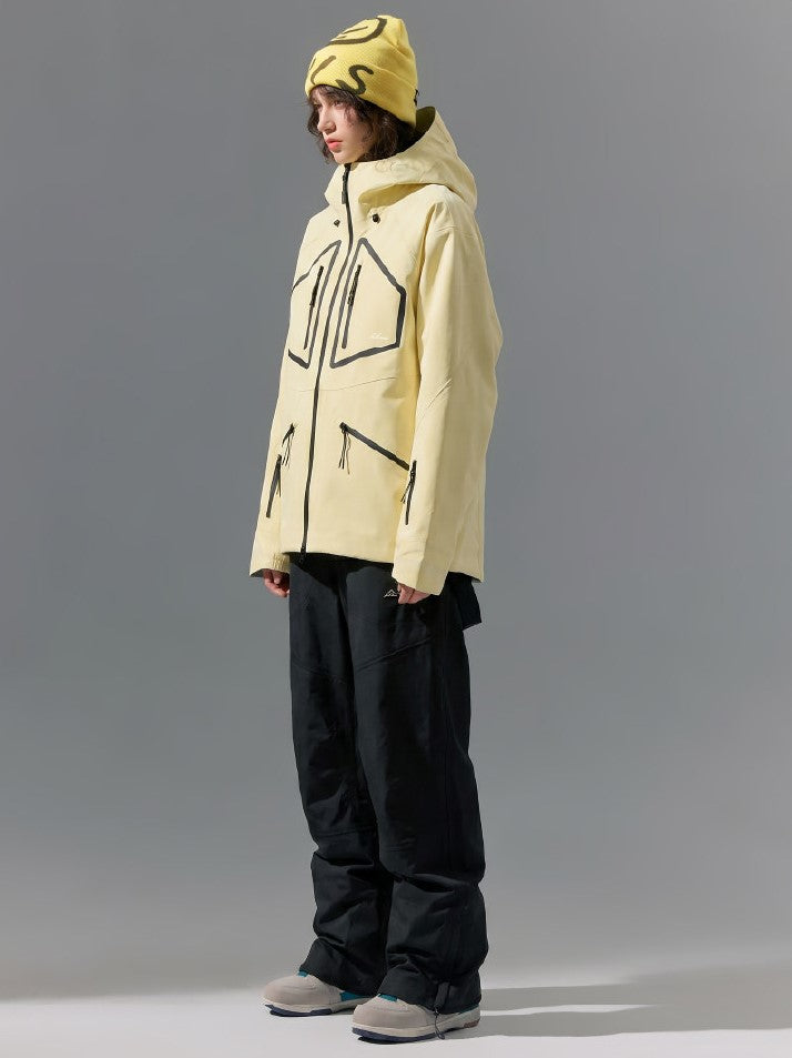 10K Waterproof 3L Snow Bib Pants – Unisex | NowInSnow