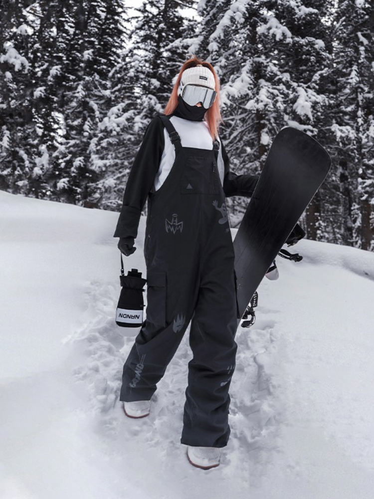 Graffiti 10K Baggy Bib Pants – Unisex | NANDN