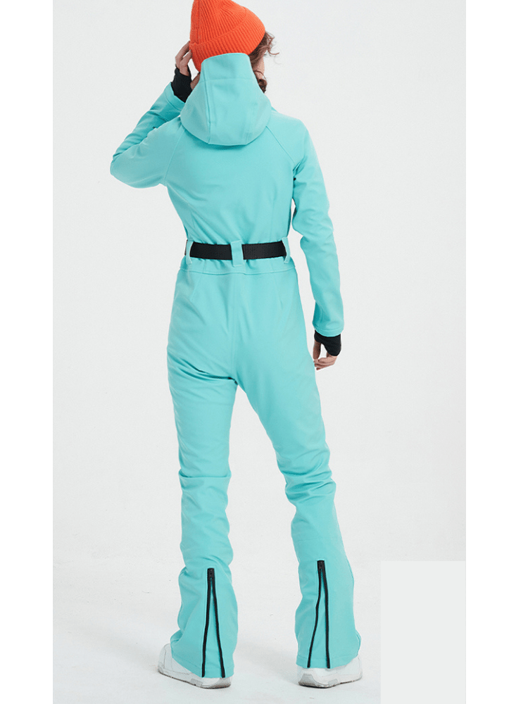 Slim Fit Ski Jumpsuit - Women's | Doorek