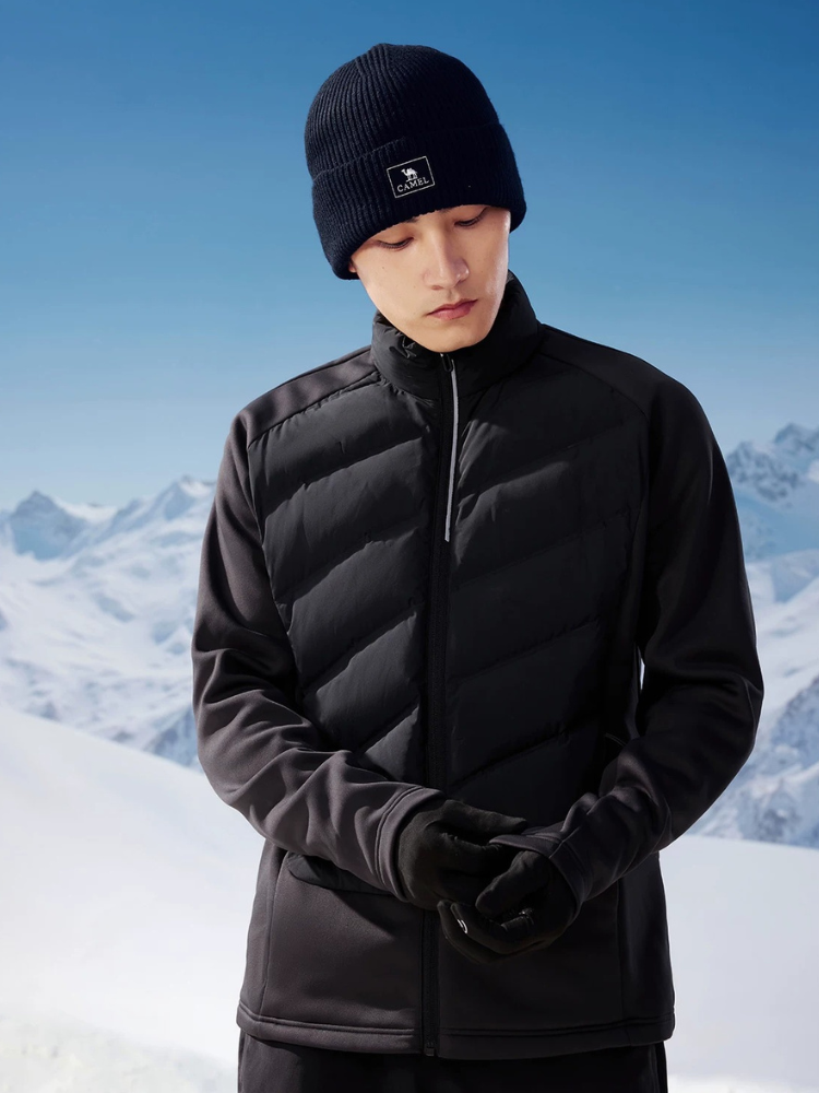 90% White Duck Down Hybrid Ski Mid Layer – Men's | High Experience