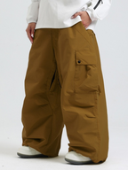 Baggy Loose Fit Cargo Snowboard Pants - Unisex | Gsou Snow