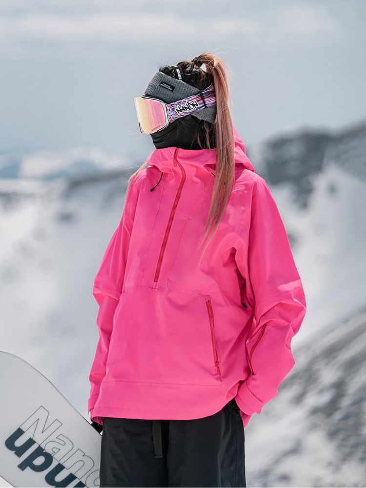 Shield Lite 3L Half-Zip Shell Jacket – Unisex | NANDN