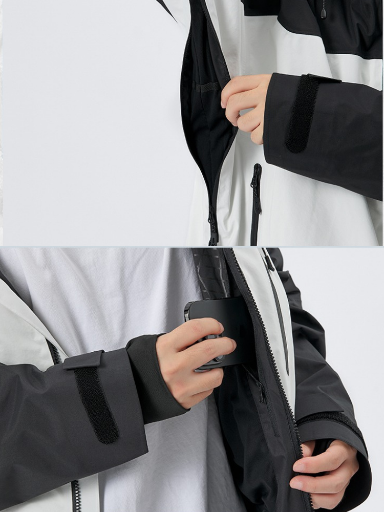 SummitEdge Pro 3L Insulated Ski Jacket – Men's | NANDN