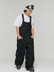 3L Freeride Baggy Snow Bib Pants – Unisex | Winter Ticket