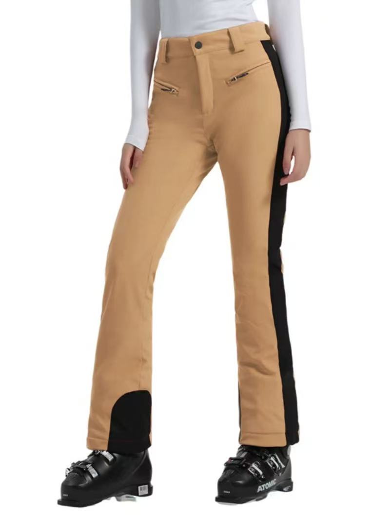 Elegant High Waist Stretch Pants - Women's | Gsou Snow