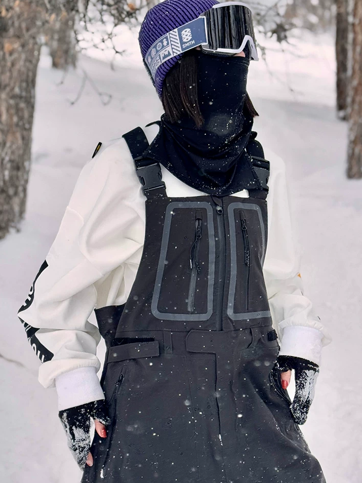 10K Waterproof 3L Snow Bib Pants – Unisex | NowInSnow