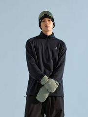 Grid Fleece Half-Zip Ski Mid Layer – Unisex | NANEND