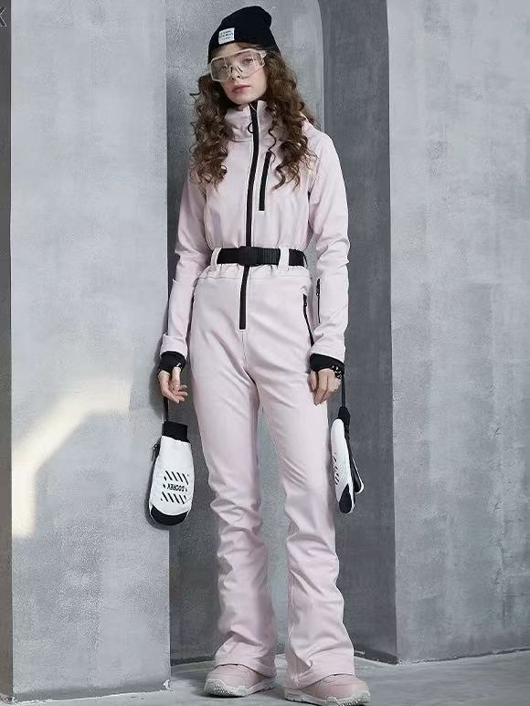 Slim Fit Ski Jumpsuit - Women's | Doorek