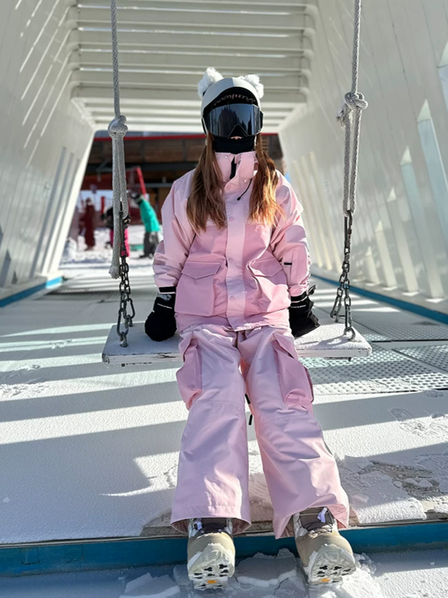 3L Candy Patchwork Insulated Ski Suit – Unisex | Molocoster