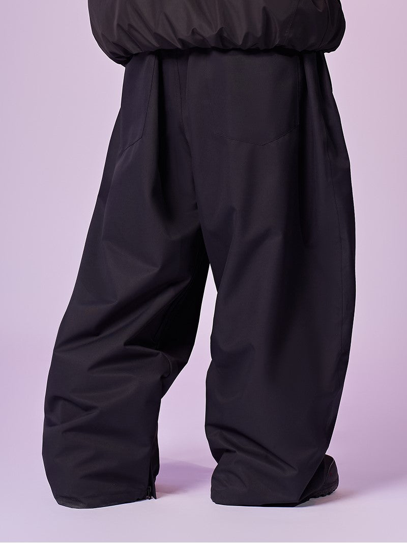 20K Waterproof Insulated Baggy Snowboard Pants – Unisex | Doorek