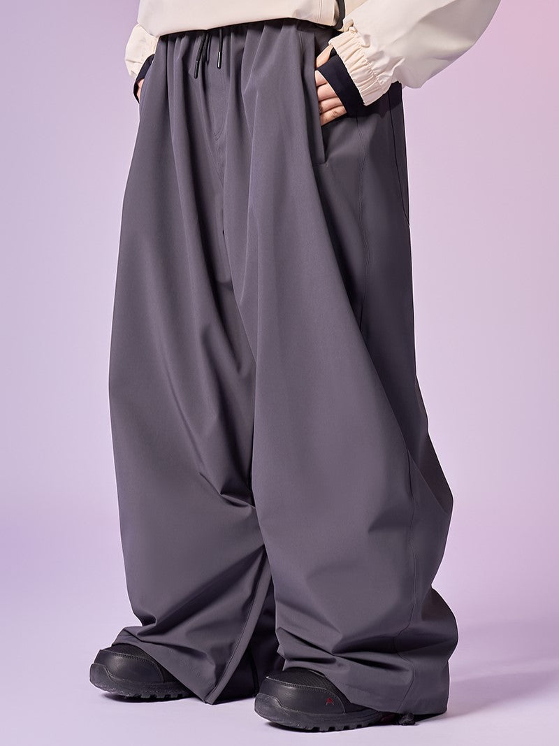 20K Waterproof Insulated Baggy Snowboard Pants – Unisex | Doorek