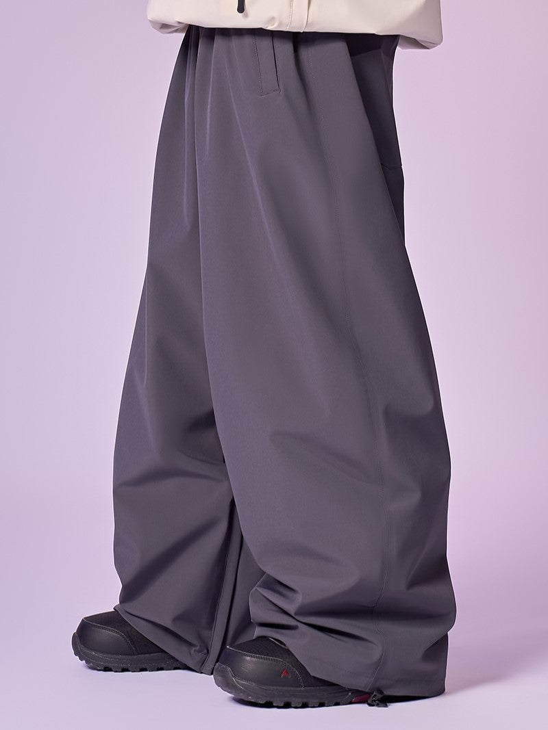 20K Waterproof Insulated Baggy Snowboard Pants – Unisex | Doorek