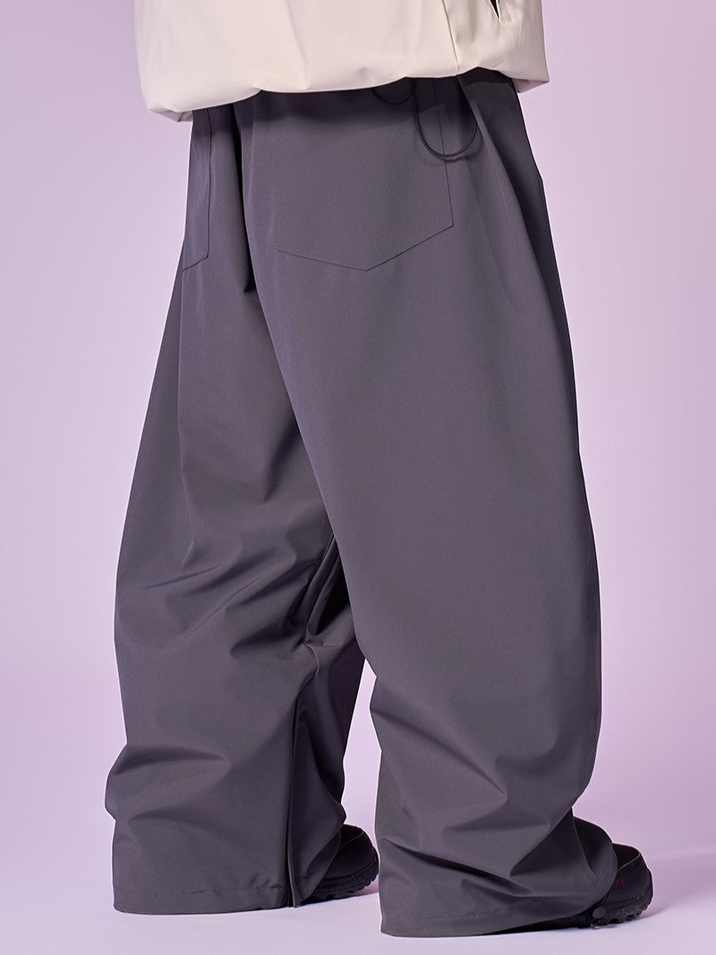 20K Waterproof Insulated Baggy Snowboard Pants – Unisex | Doorek