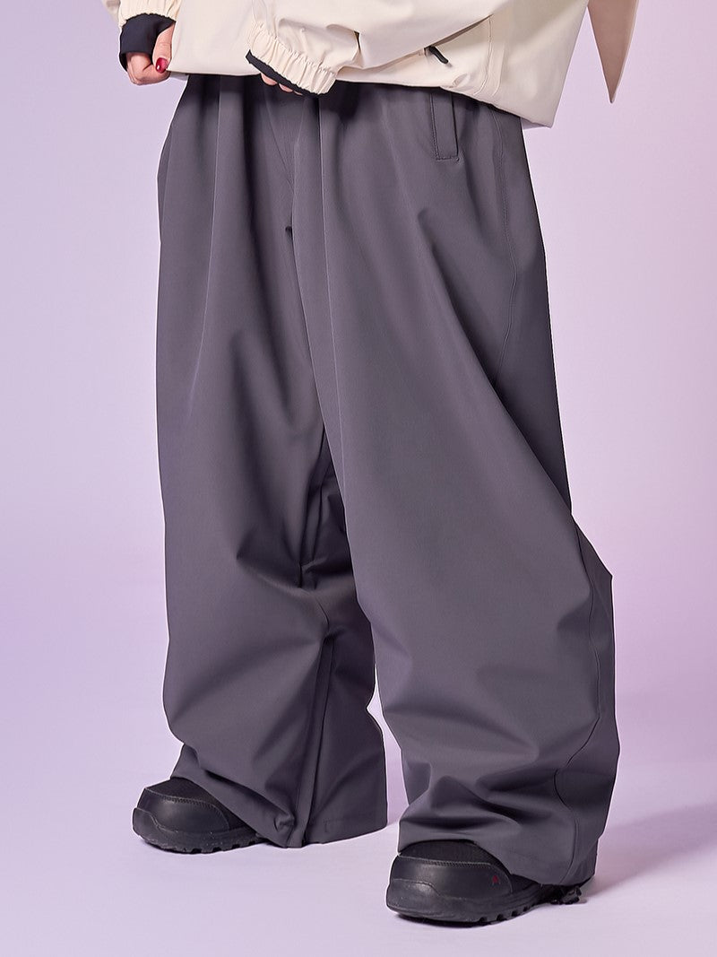 20K Waterproof Insulated Baggy Snowboard Pants – Unisex | Doorek