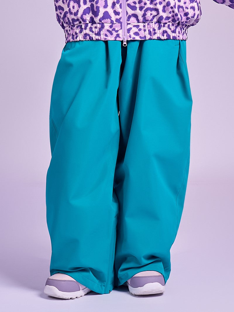 20K Waterproof Insulated Baggy Snowboard Pants – Unisex | Doorek