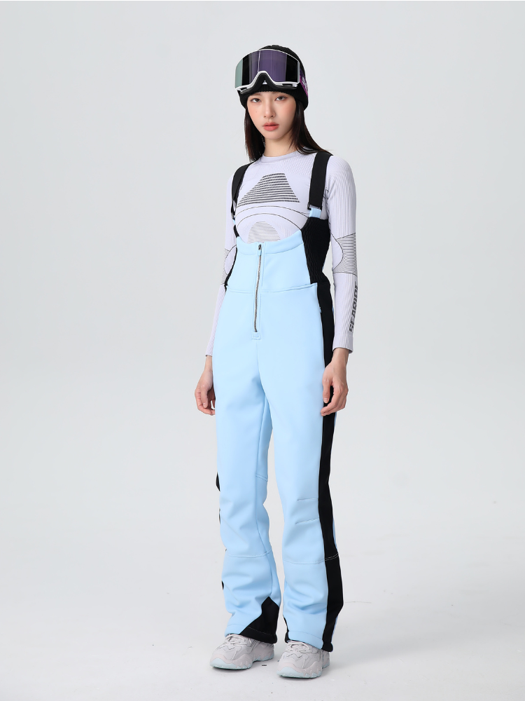 Searipe Stretch Fleece-Lined Snow Bib - Women's