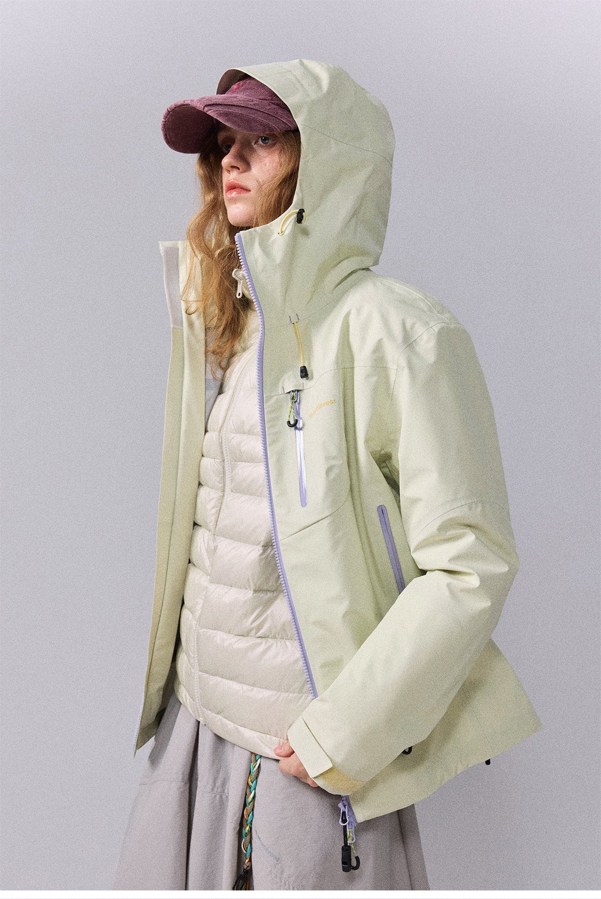 20K C6 Kongshan Rain Storm 3-in-1 Down Jacket – Women’s | Monterest