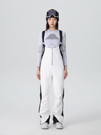 Stretch Fleece-Lined Ski Bib - Women's | Searipe