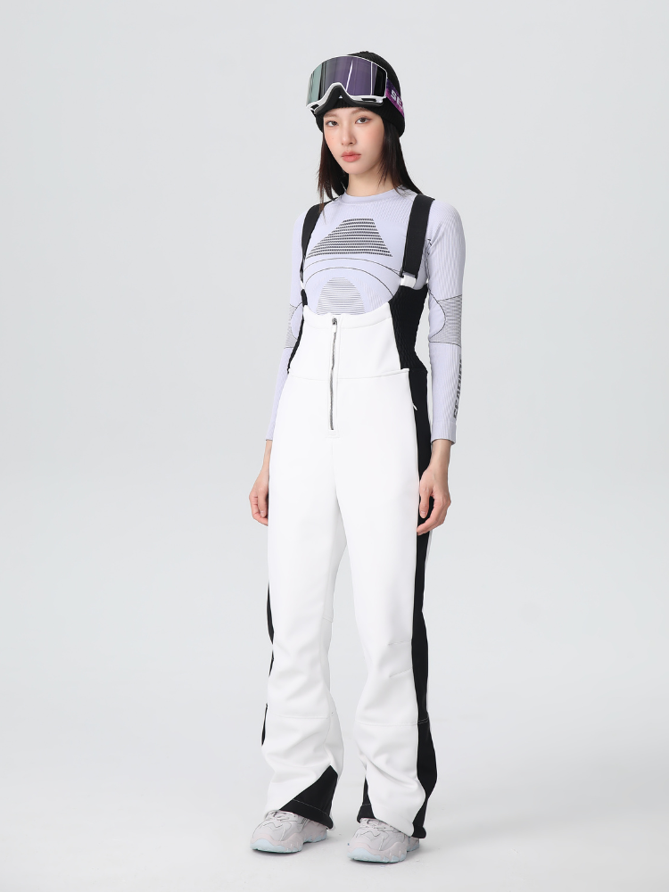 Searipe Stretch Fleece-Lined Snow Bib - Women's