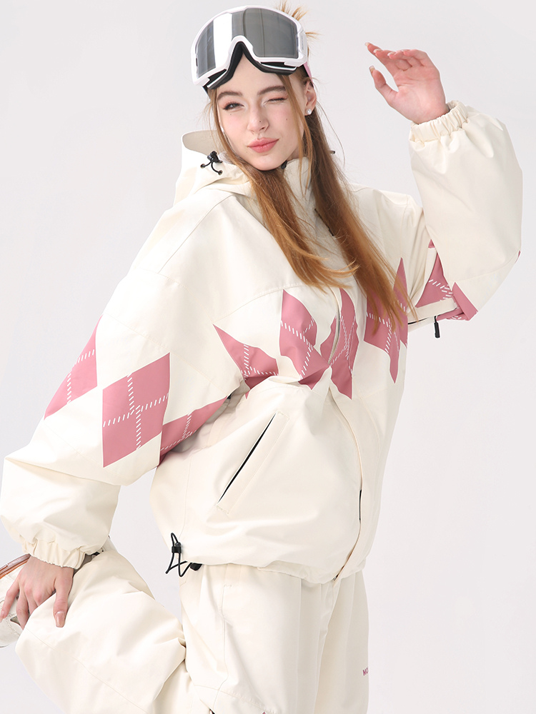 Molocoster Diamond Plaid 3-Layer Snowsuit – Unisex