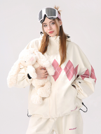Diamond Plaid 3-Layer Snowsuit – Unisex | Molocoster