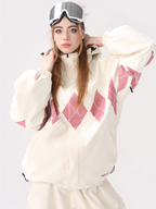Diamond Plaid 3-Layer Snowsuit – Unisex | Molocoster