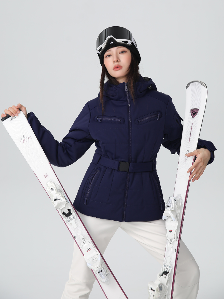 Chic Grid Insulated Ski Jacket - Women's | Searipe