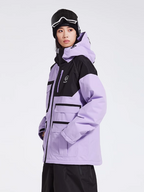 Colorblock Cargo Ski Jacket - Women's | ARCTIC QUEEN