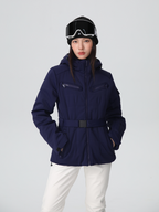 Chic Grid Insulated Ski Jacket - Women's | Searipe