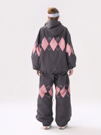 Diamond Plaid 3-Layer Snowsuit – Unisex | Molocoster